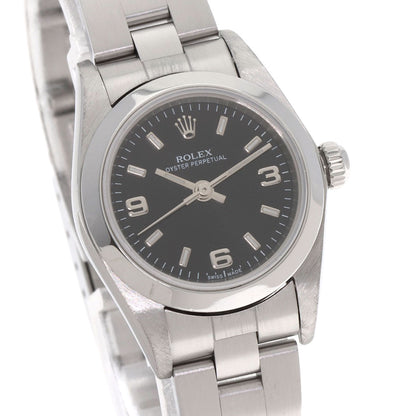 ROLEX ロレックス 76080 オイスターパーペチュアル 腕時計 SS レディース 中古