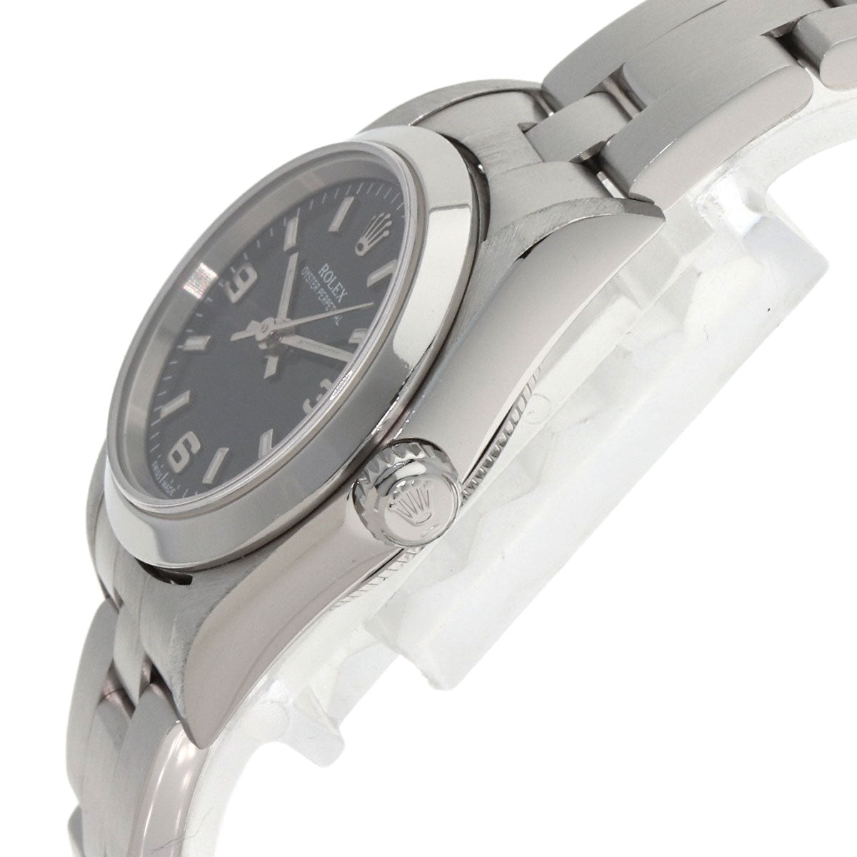 ROLEX ロレックス 76080 オイスターパーペチュアル 腕時計 SS レディース 中古