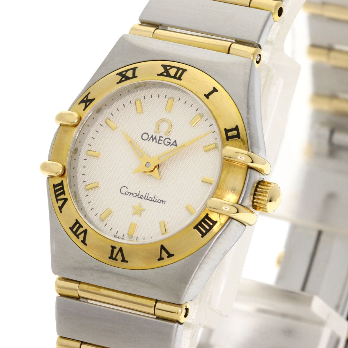 OMEGA オメガ 1362.30 コンステレーションミニ フルバー 腕時計 SS レディース 中古