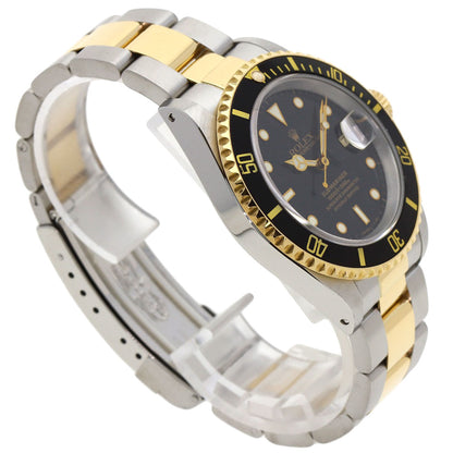 ROLEX ロレックス 16613 サブマリーナ デイト 腕時計 SS メンズ 中古