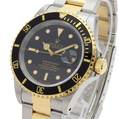 ROLEX ロレックス 16613 サブマリーナ デイト 腕時計 SS メンズ 中古