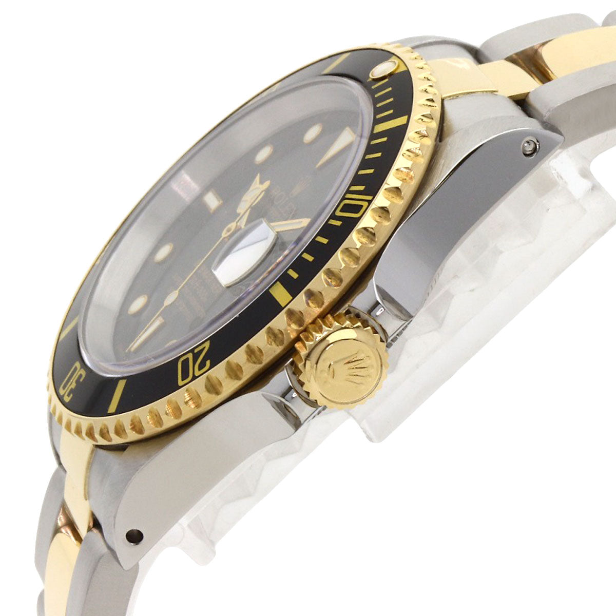 ROLEX ロレックス 16613 サブマリーナ デイト 腕時計 SS メンズ 中古