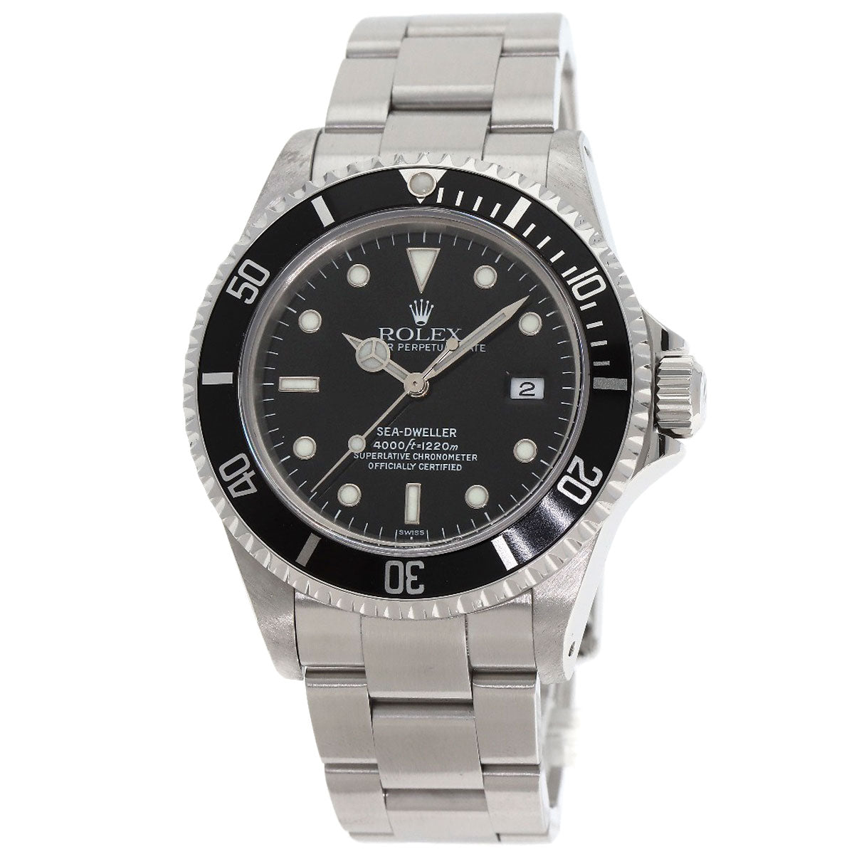 ROLEX ロレックス 16600 シードゥエラー 腕時計 SS メンズ 中古