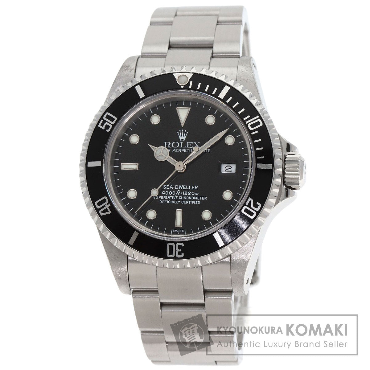 ROLEX ロレックス 16600 シードゥエラー 腕時計 SS メンズ 中古