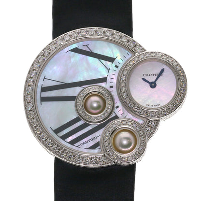 CARTIER カルティエ WJ304850 ベルル 腕時計 K18WG レディース 中古