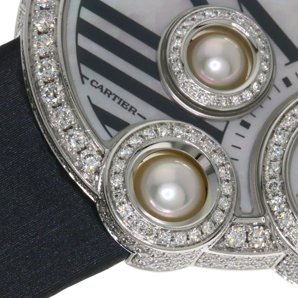 CARTIER カルティエ WJ304850 ベルル 腕時計 K18WG レディース 中古