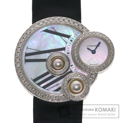 CARTIER カルティエ WJ304850 ベルル 腕時計 K18WG レディース 中古