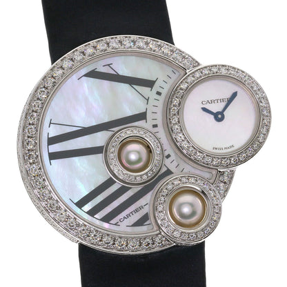 CARTIER カルティエ WJ304850 ベルル 腕時計 K18WG レディース 中古