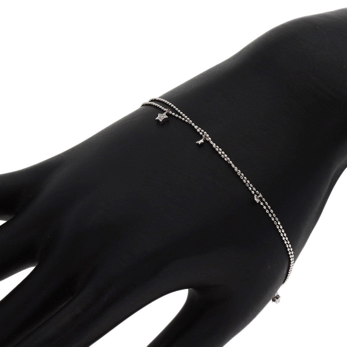 セレクトジュエリー 2連 ダイヤモンド ブレスレット 中古 商品画像7