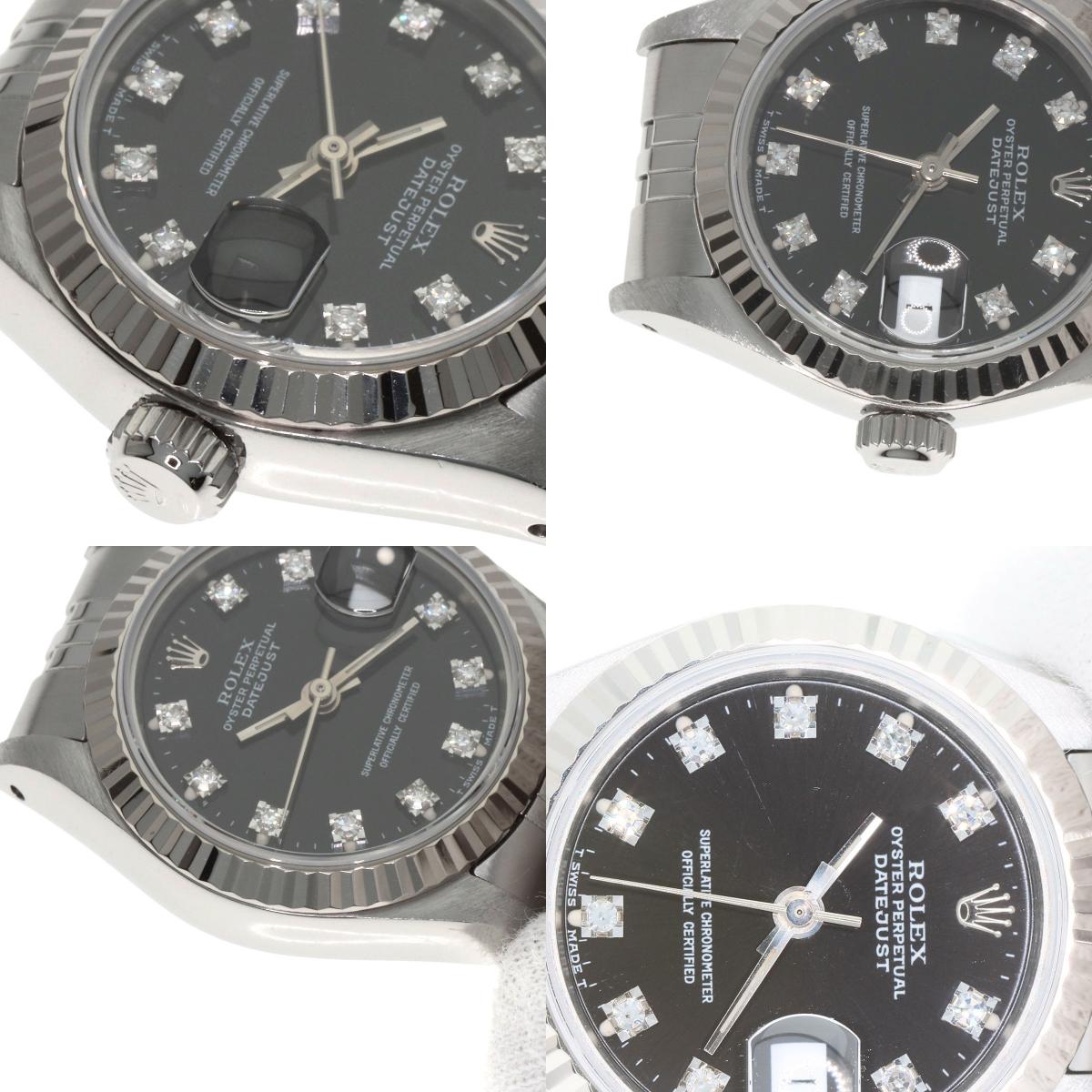 ロレックス 69174G デイトジャスト 10P ダイヤモンド 腕時計 中古 商品画像20