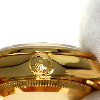 ROLEX ロレックス 69068G デイトジャスト 10P ダイヤモンド 腕時計 K18YG レディース 中古