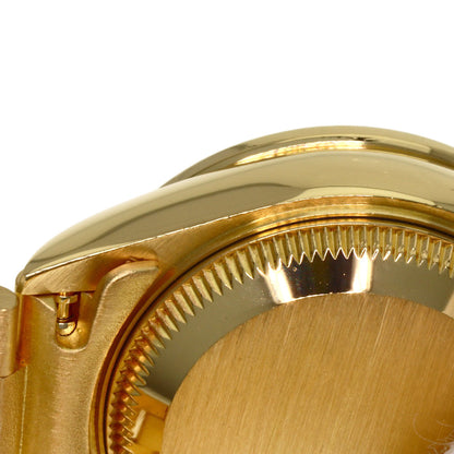ROLEX ロレックス 69068G デイトジャスト 10P ダイヤモンド 腕時計 K18YG レディース 中古