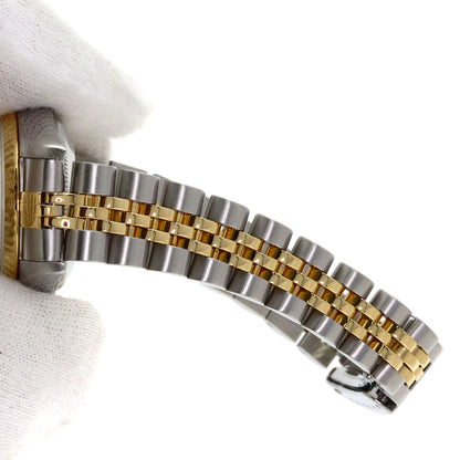 ROLEX ロレックス 69173G デイトジャスト 10P ダイヤモンド 腕時計 SS レディース 中古