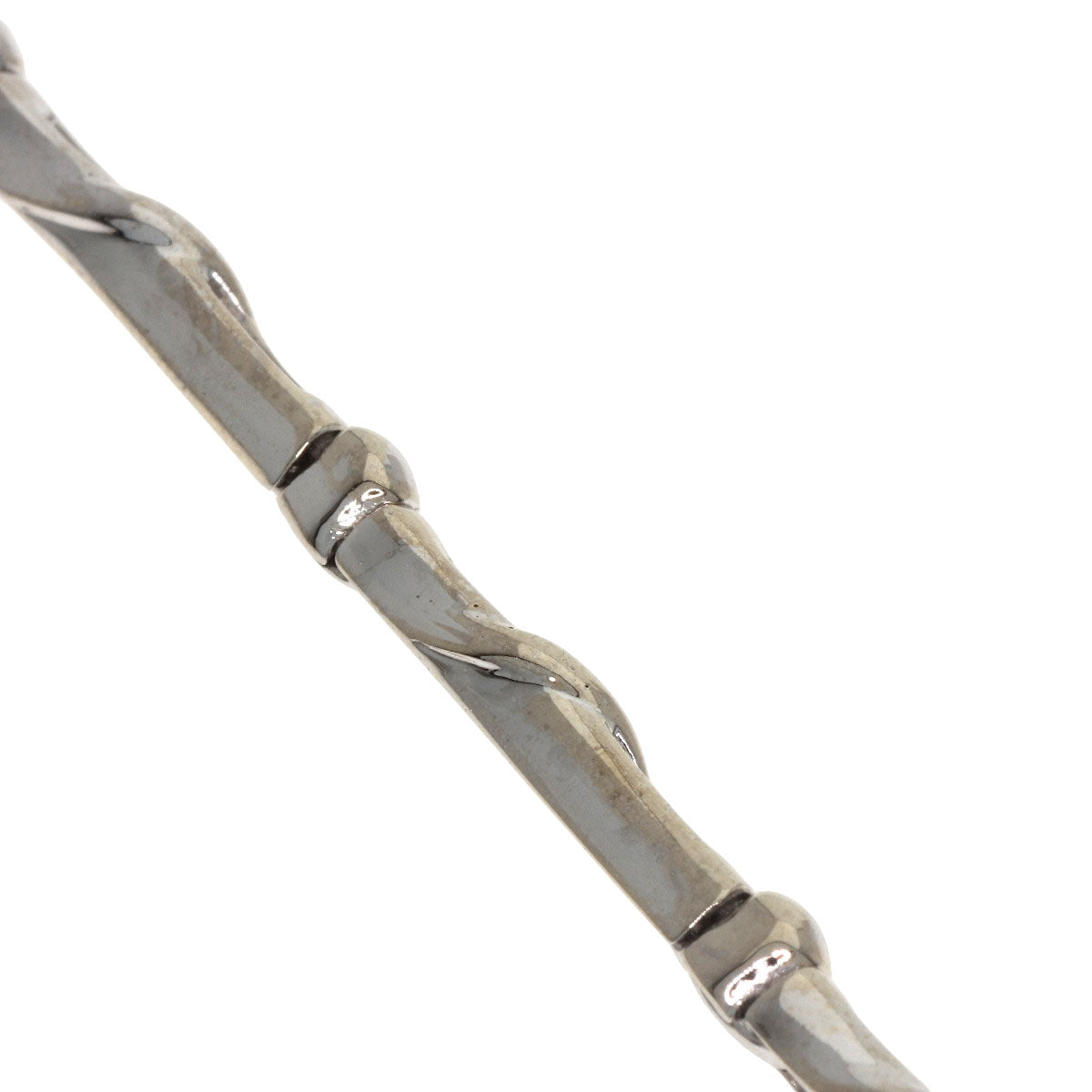 SELECT JEWELRY セレクトジュエリー ダイヤモンド ネックレス K18WG レディース 中古