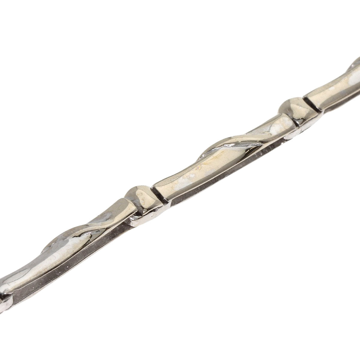 SELECT JEWELRY セレクトジュエリー ダイヤモンド ネックレス K18WG レディース 中古