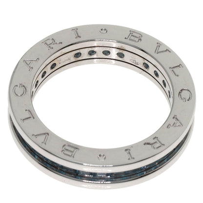 BVLGARI ブルガリ B-zero1 ビーゼロワン 1バンド ブルートパーズ #54 リング・指輪 K18WG レディース 中古