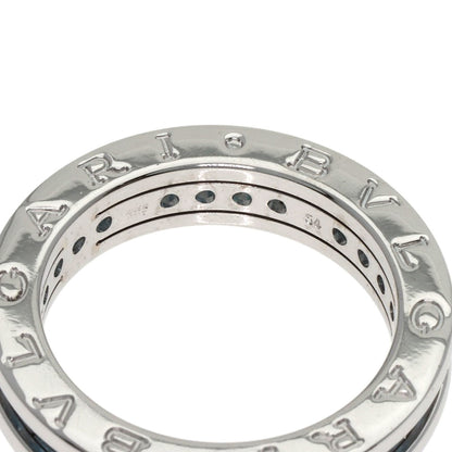 BVLGARI ブルガリ B-zero1 ビーゼロワン 1バンド ブルートパーズ #54 リング・指輪 K18WG レディース 中古