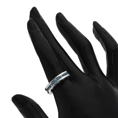 BVLGARI ブルガリ B-zero1 ビーゼロワン 1バンド ブルートパーズ #54 リング・指輪 K18WG レディース 中古