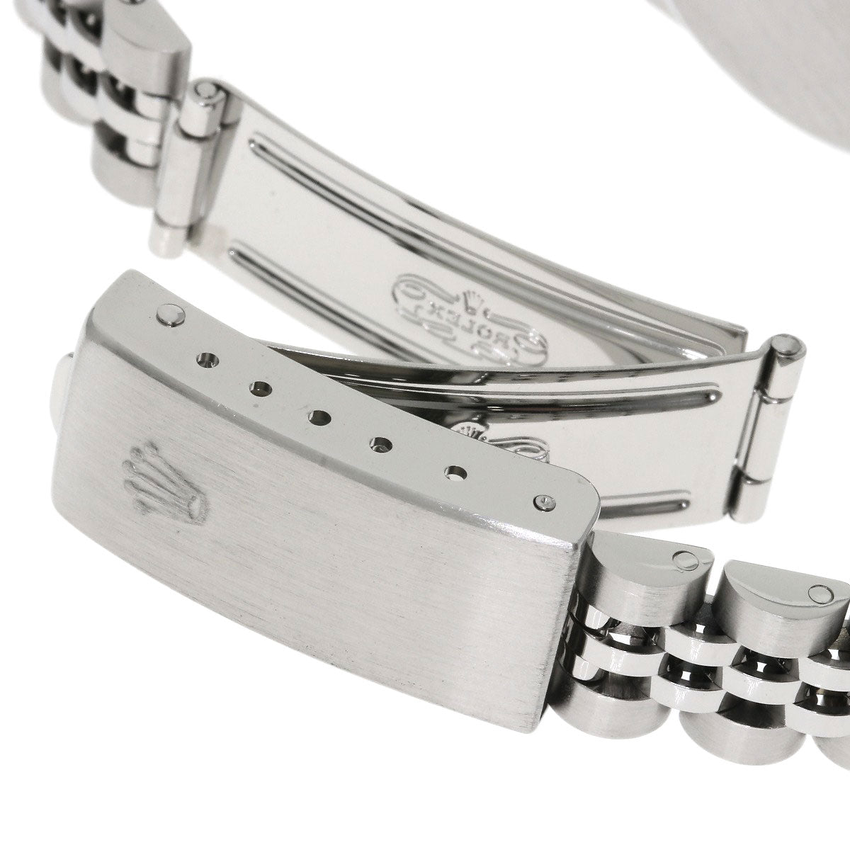 ROLEX ロレックス 79174G デイトジャスト 10P ダイヤモンド 腕時計 SS レディース 中古