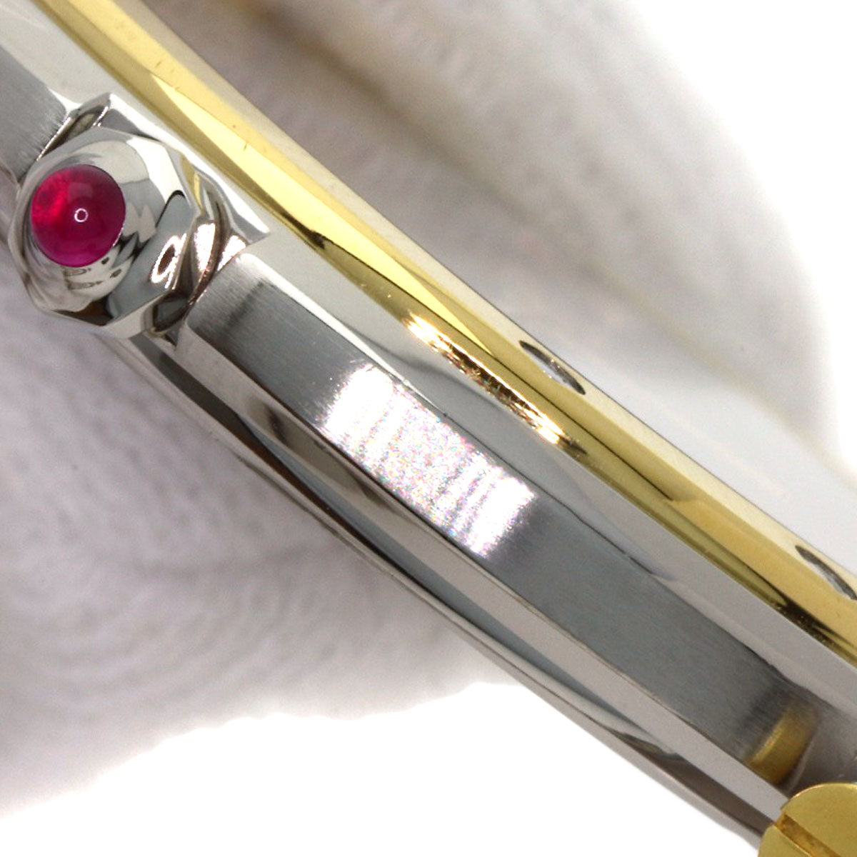 CARTIER カルティエ サントス ヴァンドーム LM 腕時計 SS メンズ 中古