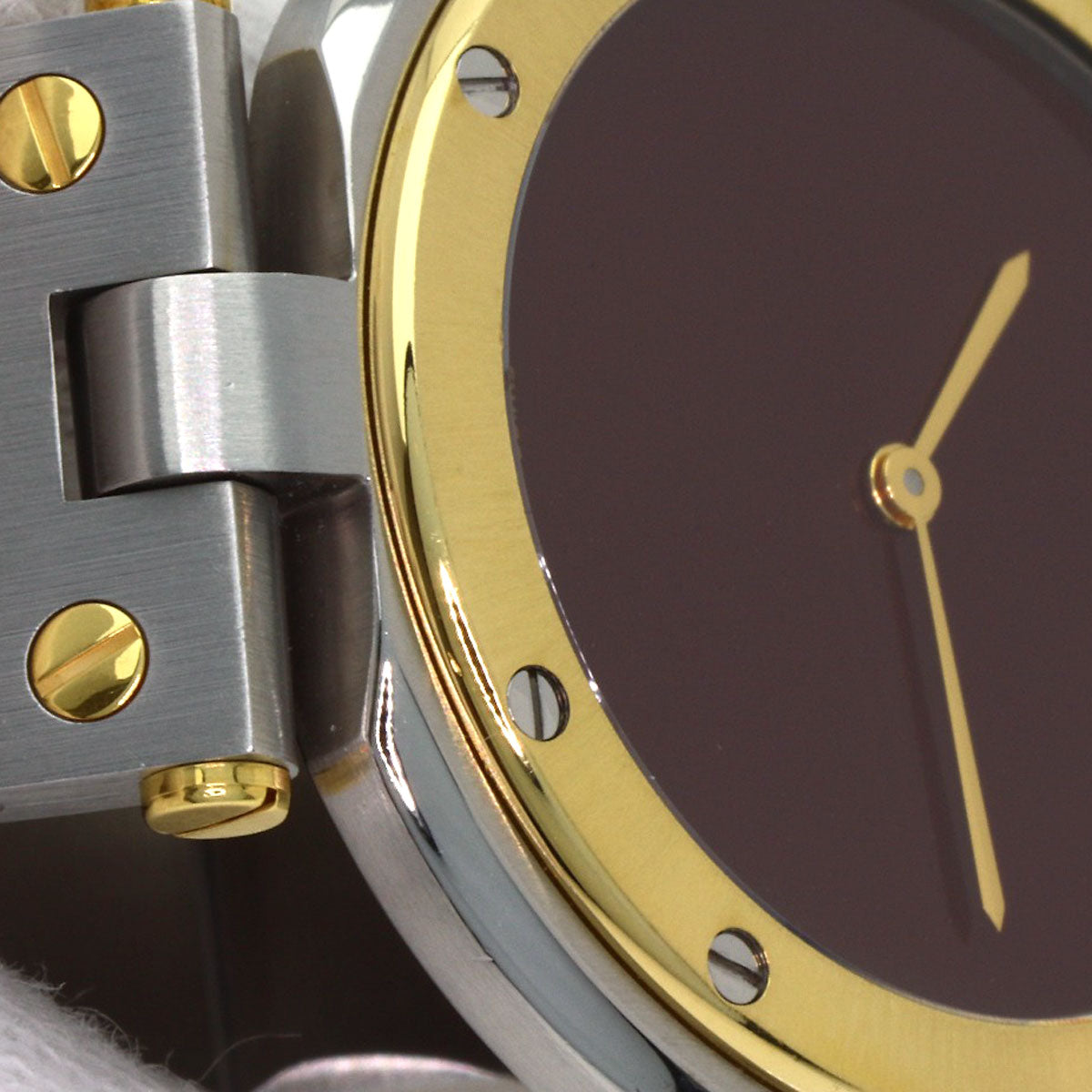 CARTIER カルティエ サントス ヴァンドーム LM 腕時計 SS メンズ 中古