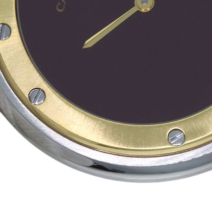 CARTIER カルティエ サントス ヴァンドーム LM 腕時計 SS メンズ 中古