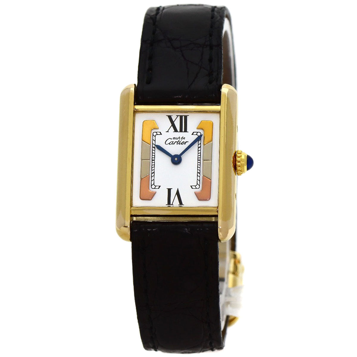 CARTIER カルティエ マストタンク 腕時計 SV レディース 中古