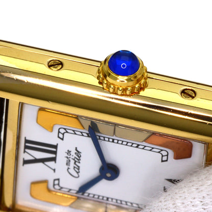 CARTIER カルティエ マストタンク 腕時計 SV レディース 中古