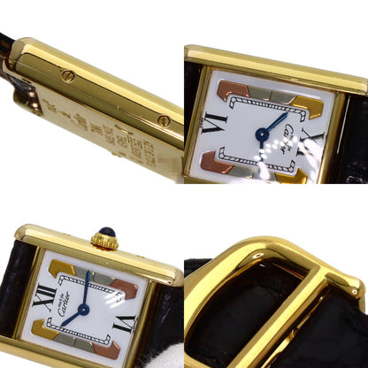 CARTIER カルティエ マストタンク 腕時計 SV レディース 中古