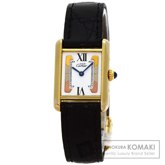 CARTIER カルティエ マストタンク 腕時計 SV レディース 中古