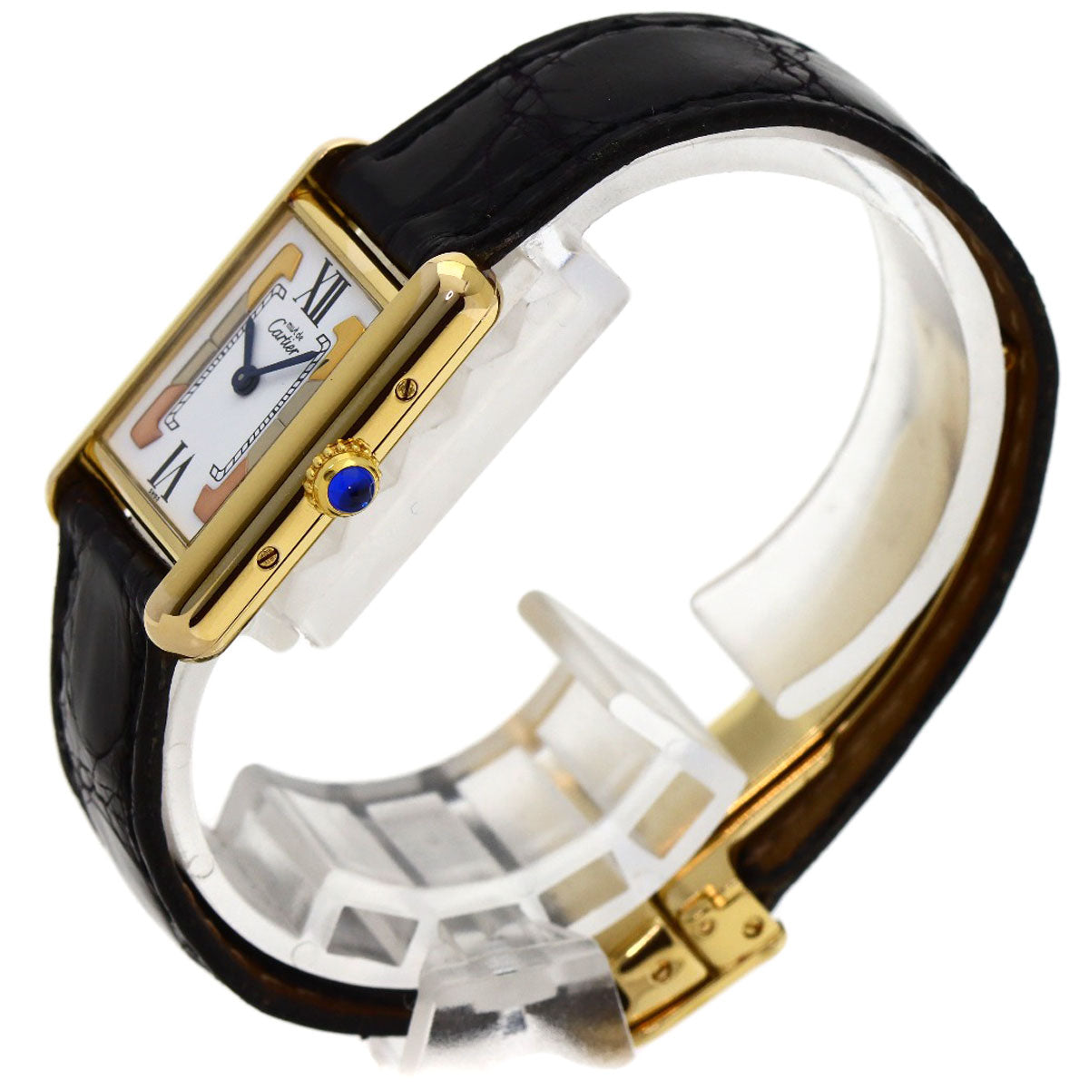 CARTIER カルティエ マストタンク 腕時計 SV レディース 中古