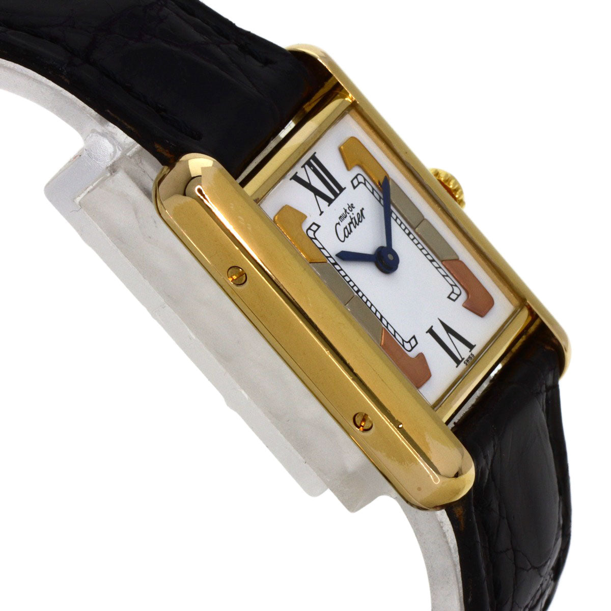 CARTIER カルティエ マストタンク 腕時計 SV レディース 中古