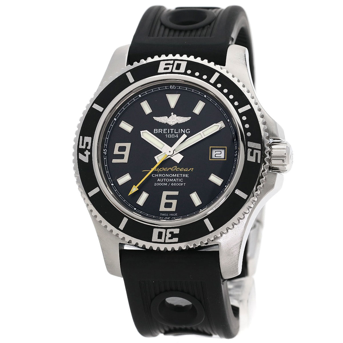 BREITLING ブライトリング A17391 ブライトリング スーパーオーシャン44 腕時計 SS メンズ 中古