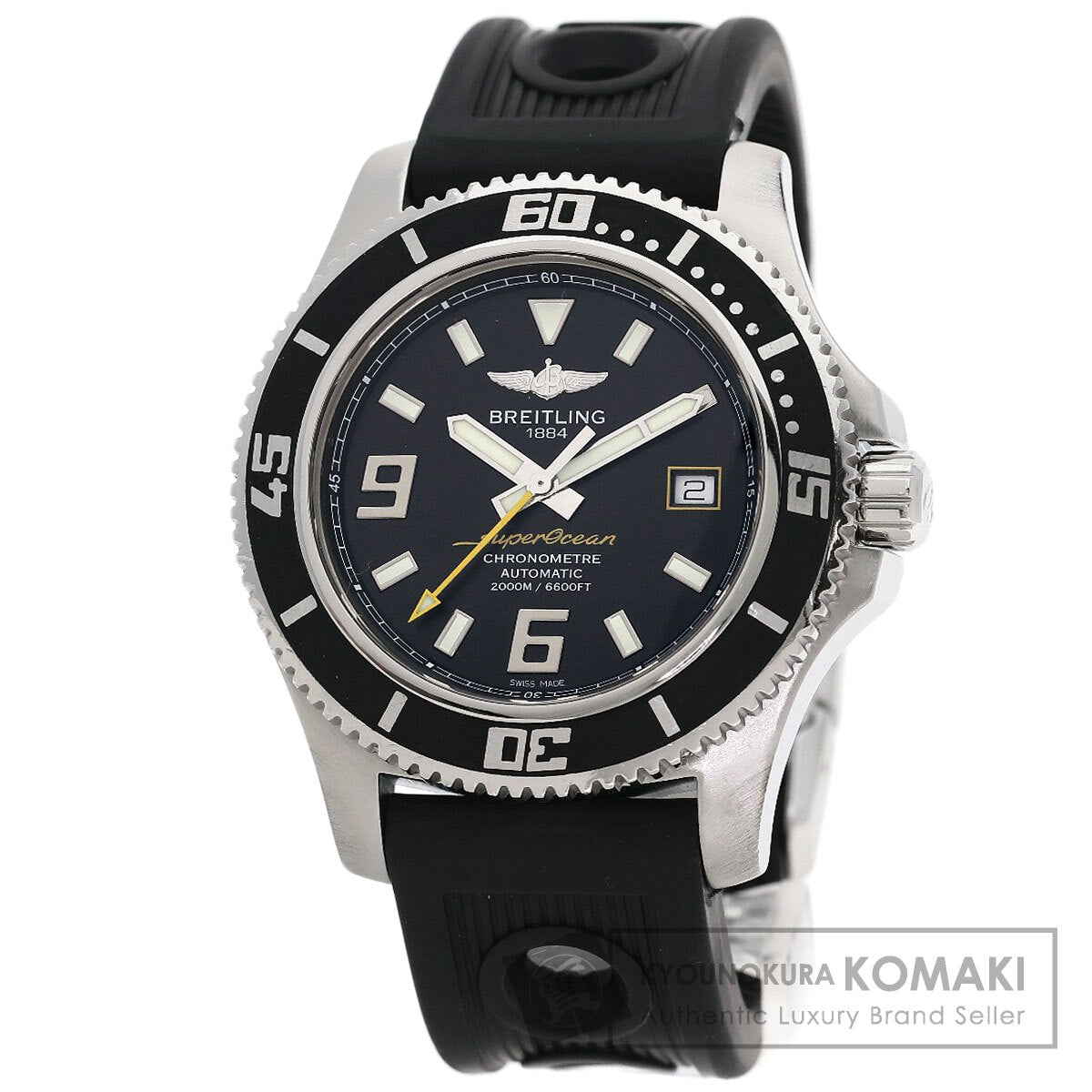 BREITLING ブライトリング A17391 ブライトリング スーパーオーシャン44 腕時計 SS メンズ 中古