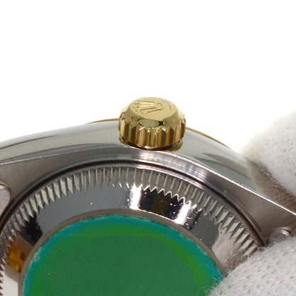 ROLEX ロレックス 69173G デイトジャスト 10P ダイヤモンド 腕時計 SS レディース 中古