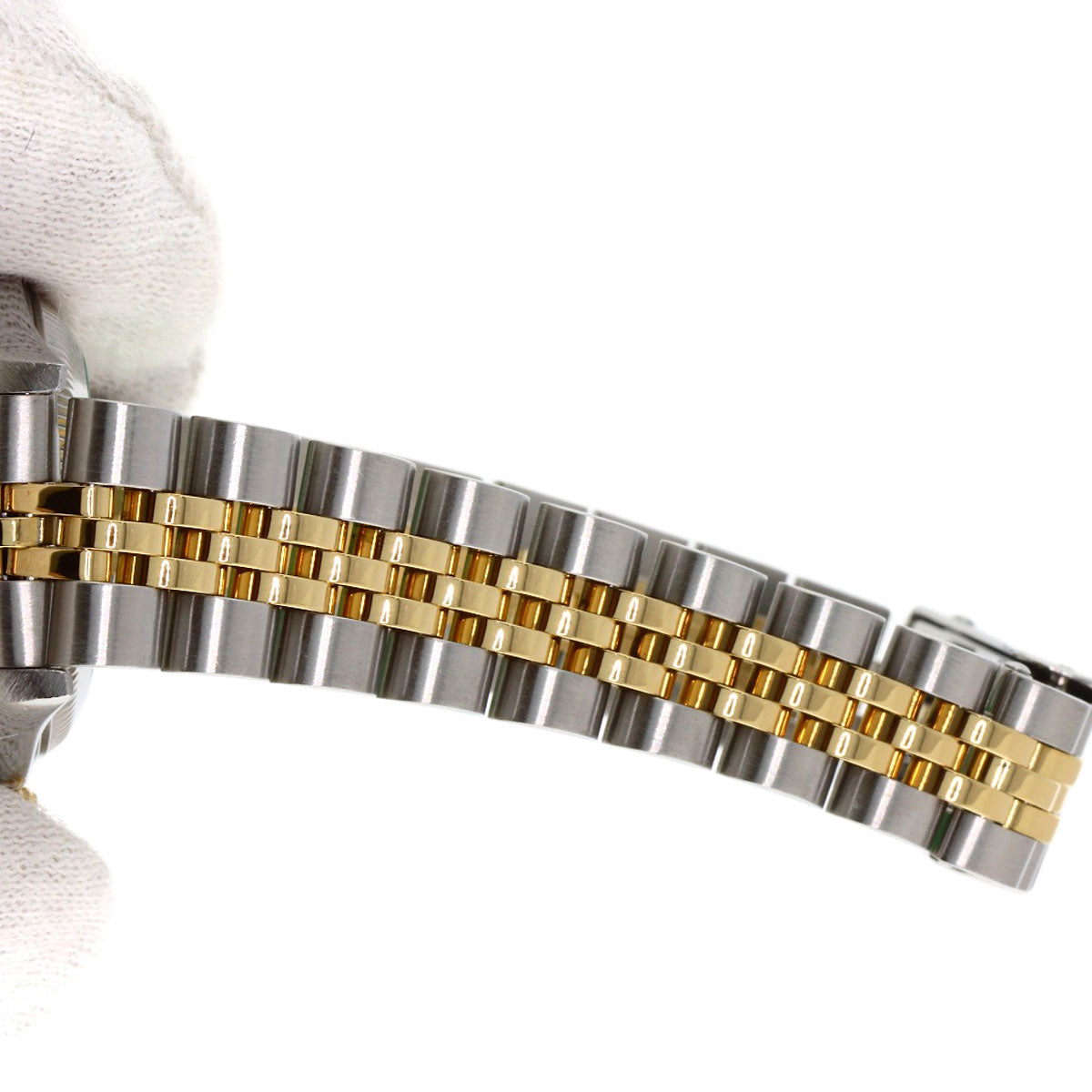 ROLEX ロレックス 69173G デイトジャスト 10P ダイヤモンド 腕時計 SS レディース 中古