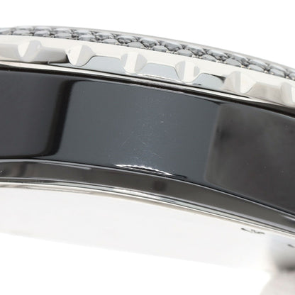 CHANEL シャネル H1419 J12 41mm ベゼル ブラックダイヤモンド 腕時計 セラミック メンズ 中古