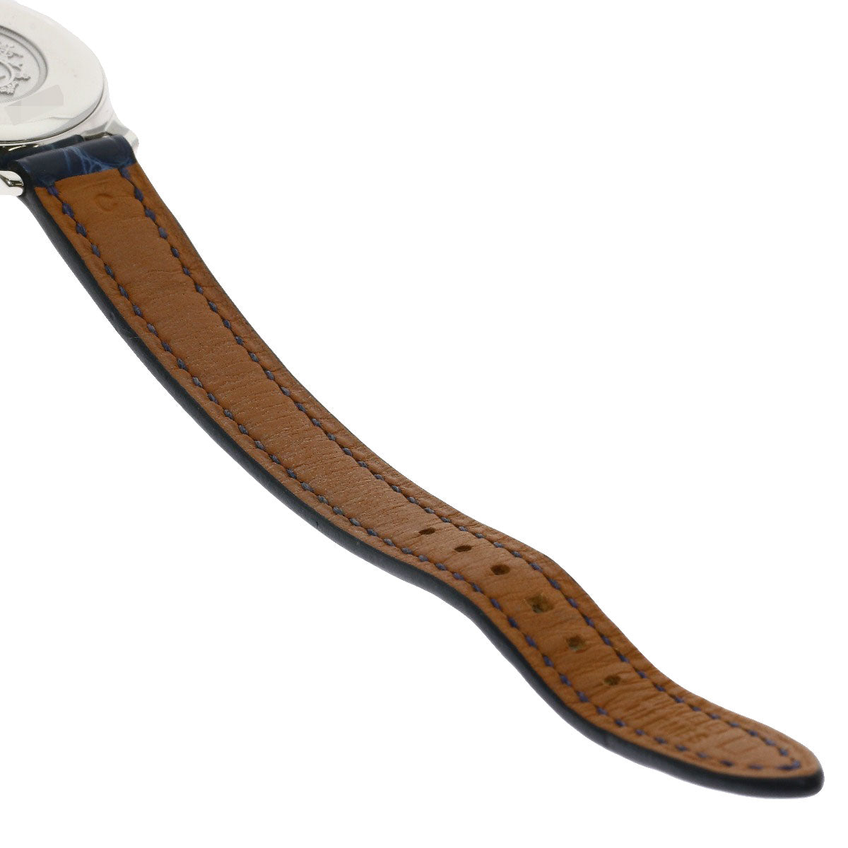 HERMES エルメス CA2.130 スリムドゥ ダイヤモンド 腕時計 SS レディース 中古