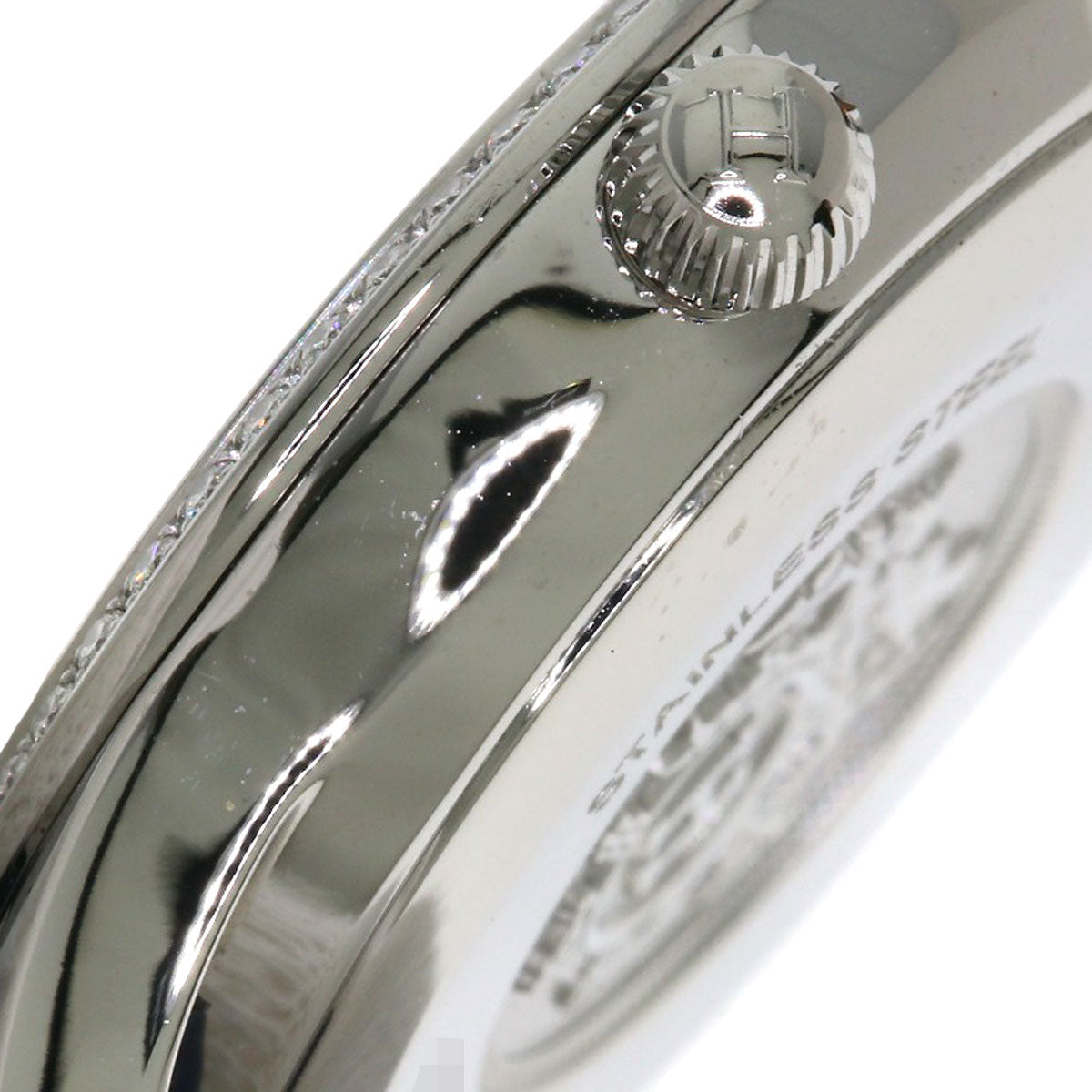 HERMES エルメス CA2.130 スリムドゥ ダイヤモンド 腕時計 SS レディース 中古