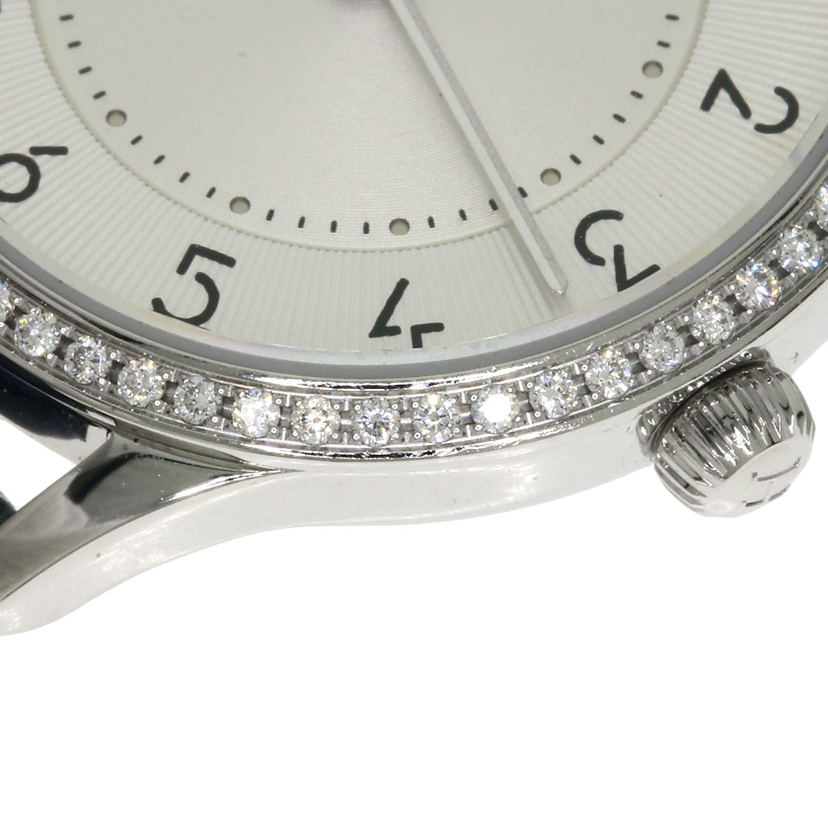 HERMES エルメス CA2.130 スリムドゥ ダイヤモンド 腕時計 SS レディース 中古