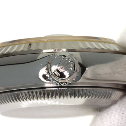 ROLEX ロレックス 69174NG デイトジャスト 10P ダイヤモンド 腕時計 SS レディース 中古