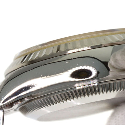ROLEX ロレックス 69174NG デイトジャスト 10P ダイヤモンド 腕時計 SS レディース 中古