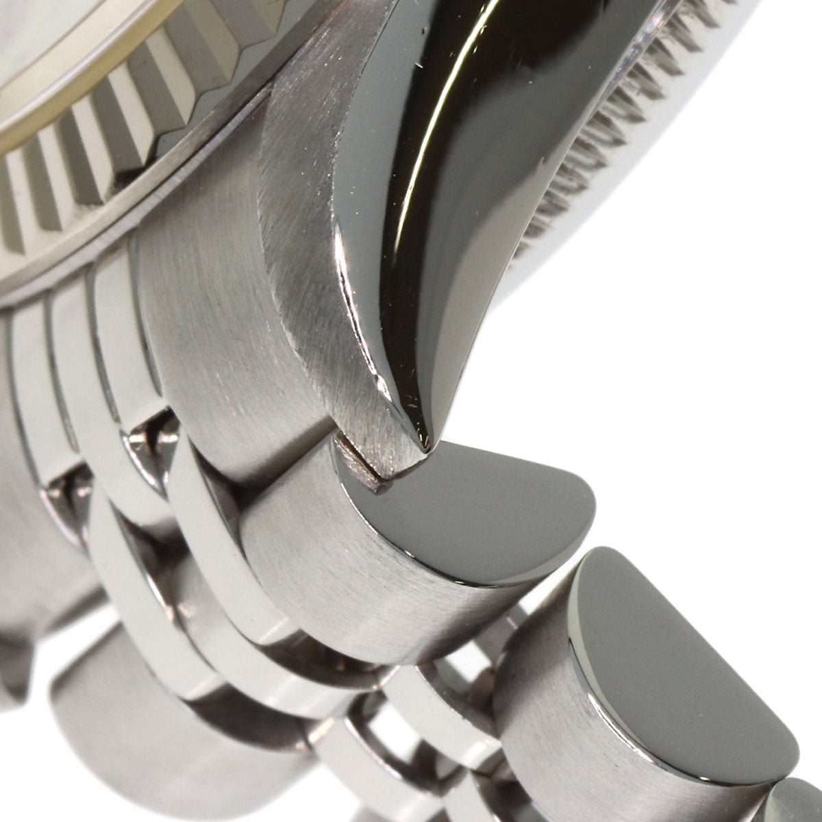 ROLEX ロレックス 69174NG デイトジャスト 10P ダイヤモンド 腕時計 SS レディース 中古