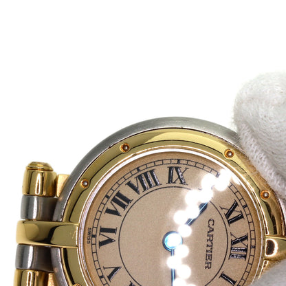 CARTIER カルティエ パンテール SM ヴァンドーム 3ロウ 腕時計 SS レディース 中古
