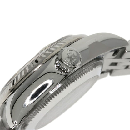 ROLEX ロレックス 179174G デイトジャスト 10P ダイヤモンド 腕時計 SS レディース 中古