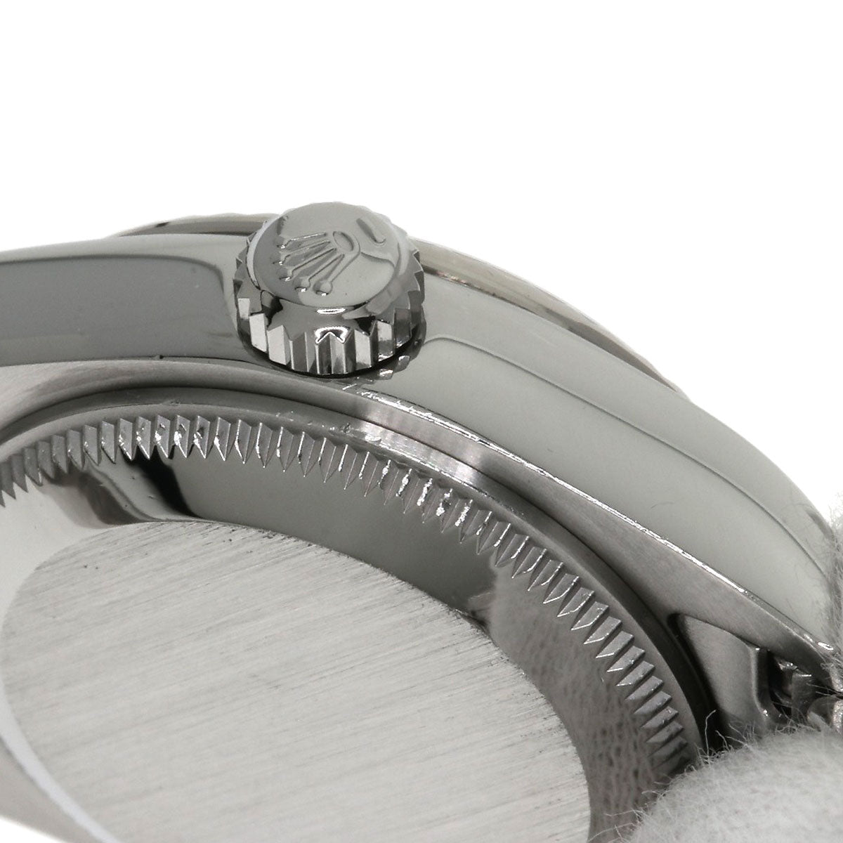 ROLEX ロレックス 179174G デイトジャスト 10P ダイヤモンド 腕時計 SS レディース 中古