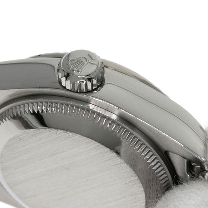 ROLEX ロレックス 179174G デイトジャスト 10P ダイヤモンド 腕時計 SS レディース 中古