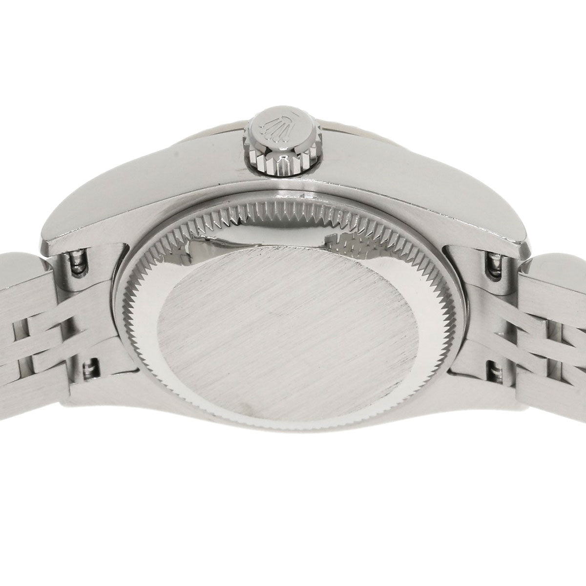 ROLEX ロレックス 179174G デイトジャスト 10P ダイヤモンド 腕時計 SS レディース 中古