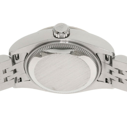 ROLEX ロレックス 179174G デイトジャスト 10P ダイヤモンド 腕時計 SS レディース 中古
