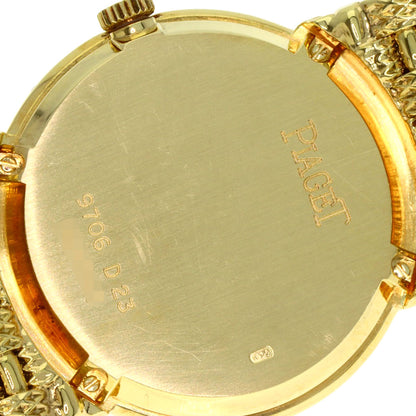 PIAGET ピアジェ 9706D23 トラディション ダイヤモンド 腕時計 K18YG レディース 中古